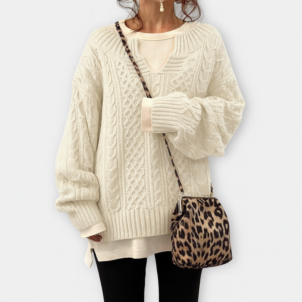 Stickad tröja – Klassisk textur med modern komfort